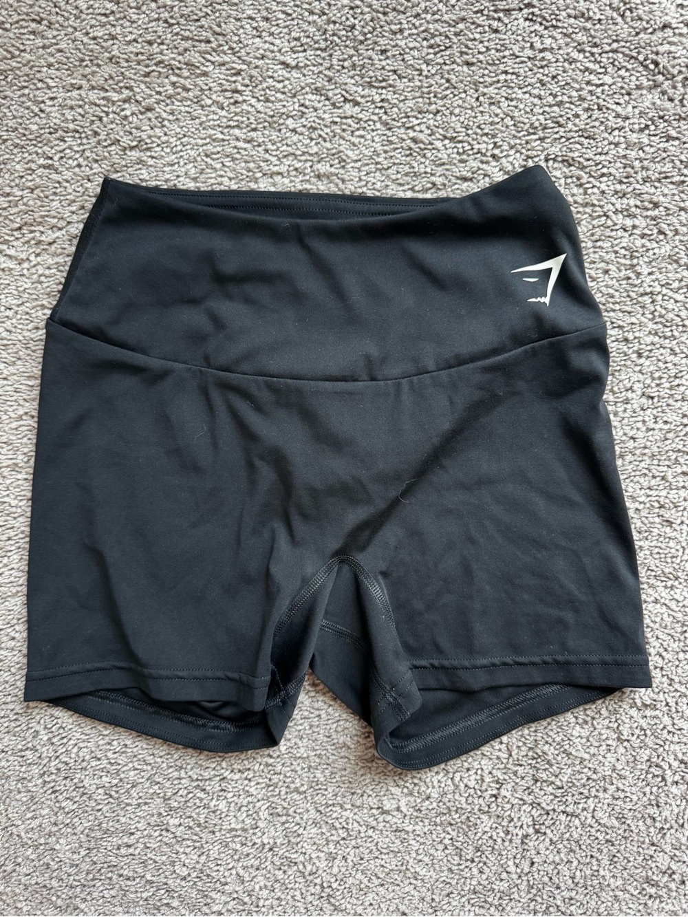 Gymshark Power Original Tight Black Women's Workout Shorts